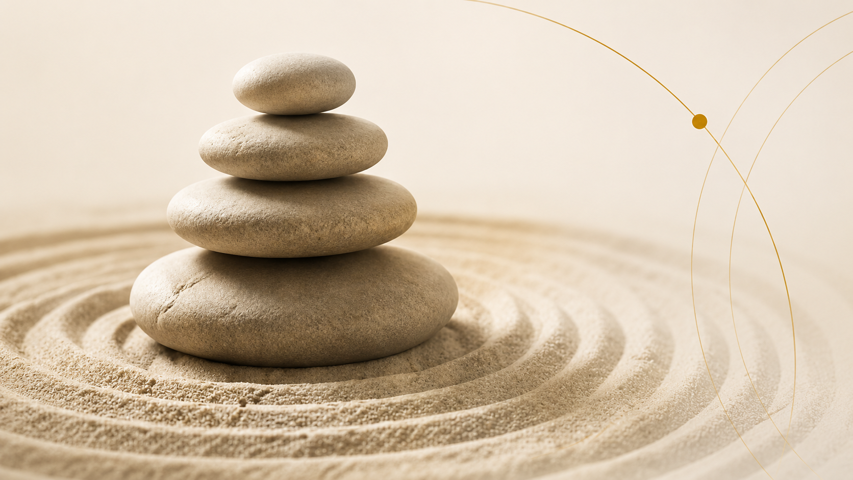 Zen meditation stones